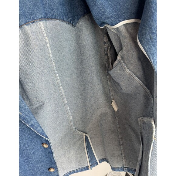 Vintage Frontier Collection Men's Denim Coat - Picture 10 of 13